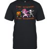 Dabbing Skeleton Unicorn Zombie Pumpkin Halloween Girls shirt