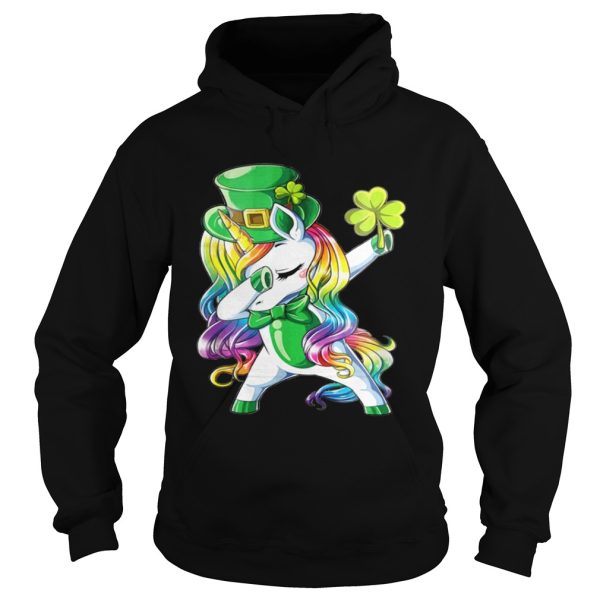 Dabbing unicorn Irish St Patricks shirt