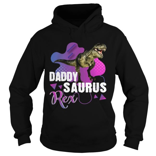 Daddysaurus Rex Cool Dinosaur Dad T Rex T-Shirt