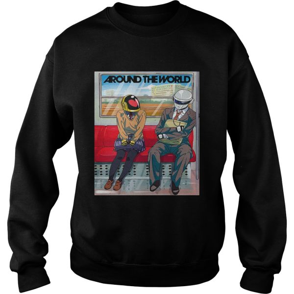 Daft Punk around the world shirt