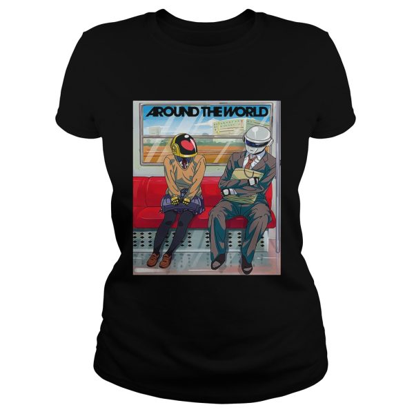 Daft Punk around the world shirt