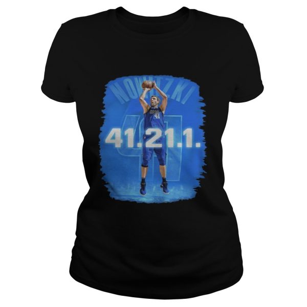 Dallas Mavericks Dirk Nowitzki 41 21 1 shirt