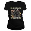 Daryl Dixon and Rick Grimes Hello Darkness My Old Friend T-Shirt