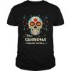 Day of ead Grandma Sugar Skull Halloween Matching Costume Shirt