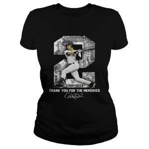 Derek Jeter MLB 1995 2014 Thank For The Memories shirt 1