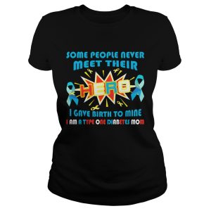 Diabetes Mom Hero T Shirt 1