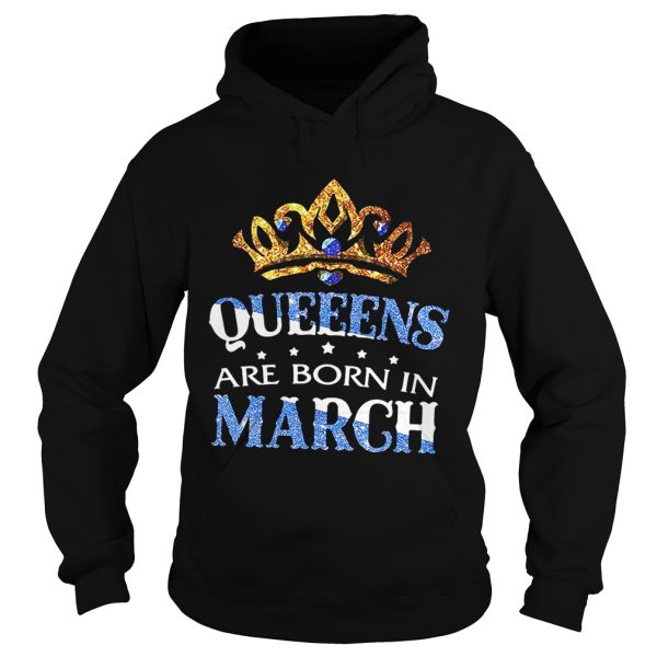 Diamond Queeens are born in March shirt