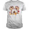 Disney Thanksgiving Mouse Head Welcome Fall  Shirts