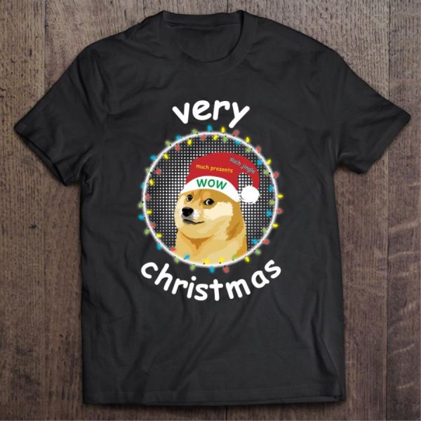 Doge Very Christmas shirt