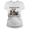 Dogs Make Me Happy Humans Make My Head Hurt Shirt