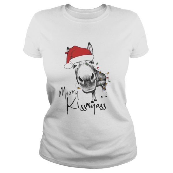 Donkey Merry Kiss My Ass Shirt