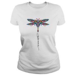 Dragonfly namaste shirt 1