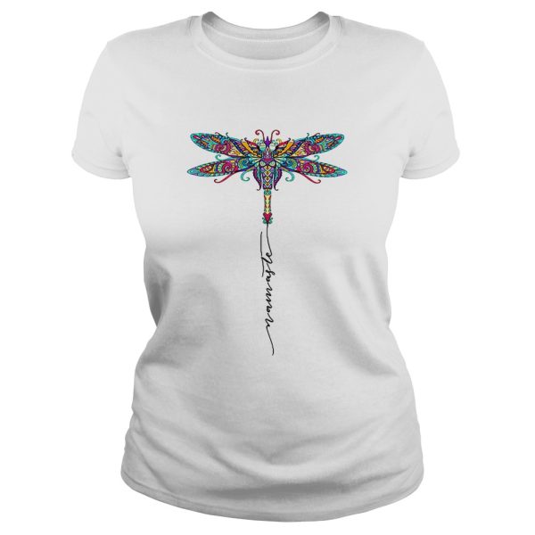 Dragonfly namaste shirt