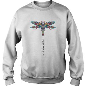 Dragonfly namaste shirt 3