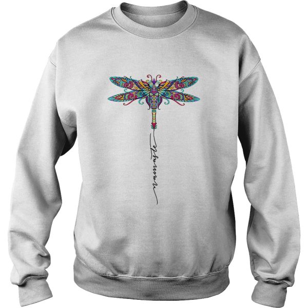 Dragonfly namaste shirt