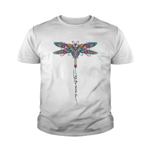 Dragonfly namaste shirt 4