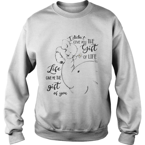 Elephants I Didn’t Give You The Gift Of Life Life Ladies Shirt