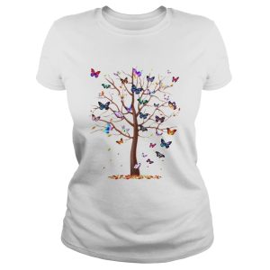 Family Butterfly tree for lost people shirt 1