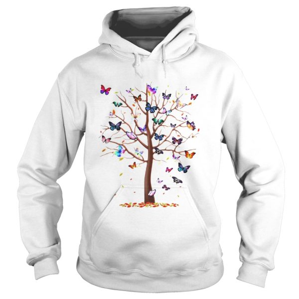 Family Butterfly tree for lost people shirt