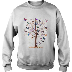 Family Butterfly tree for lost people shirt 3