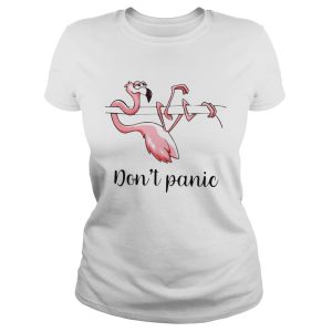 Flamingo don't panic shirt 1