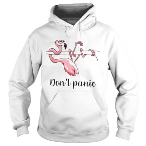 Flamingo don't panic shirt 2