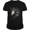 Floral Unicorn Skull Flowers Halloween Costume T-Shirt