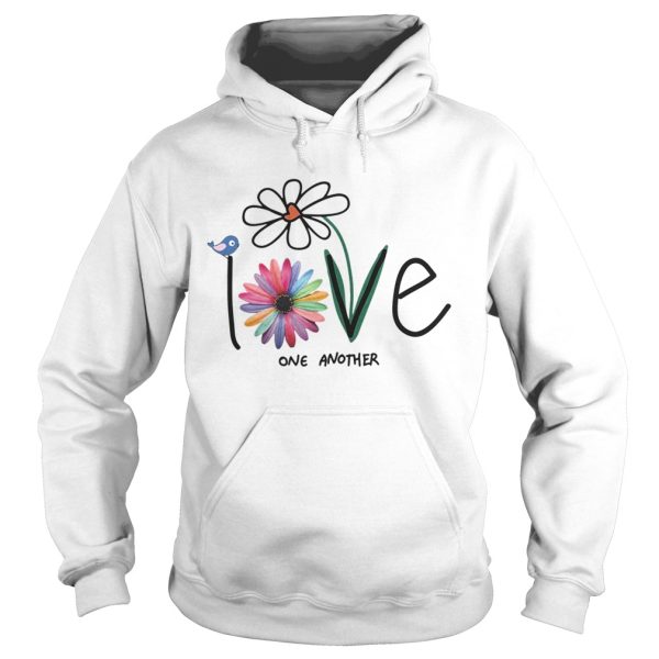 Flower love one another shirt