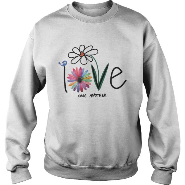 Flower love one another shirt