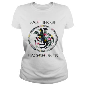 Flower mother of dachshunds game of throne shirt 1