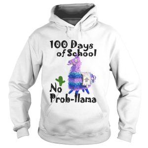 Fortnite Llama 100 Days Of School No Prob Llama Shirt 2