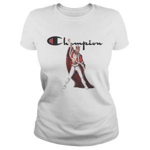 Freddie Mercury wear king robe Champion shirt 1