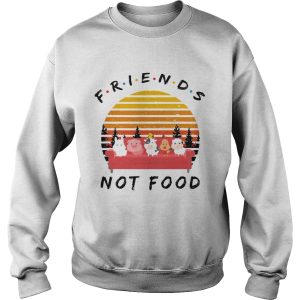 Friends not food vintage sunset shirt 2 Friends not food vintage sunset shirt 3