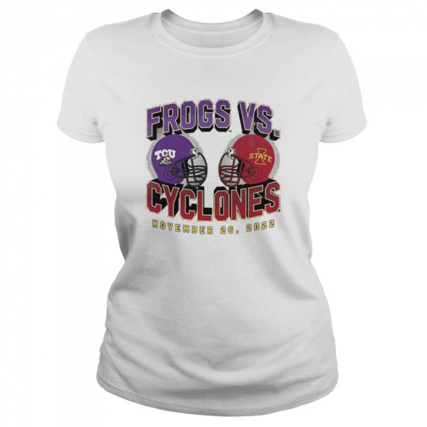 Frogs Vs Cyclones November 26 2022 Shirt