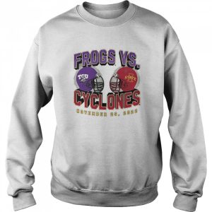 Frogs Vs Cyclones November 26 2022 Shirt 3