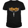 Funny Halloween Stop Staring At My Pumpkins Happy Halloween T-Shirt
