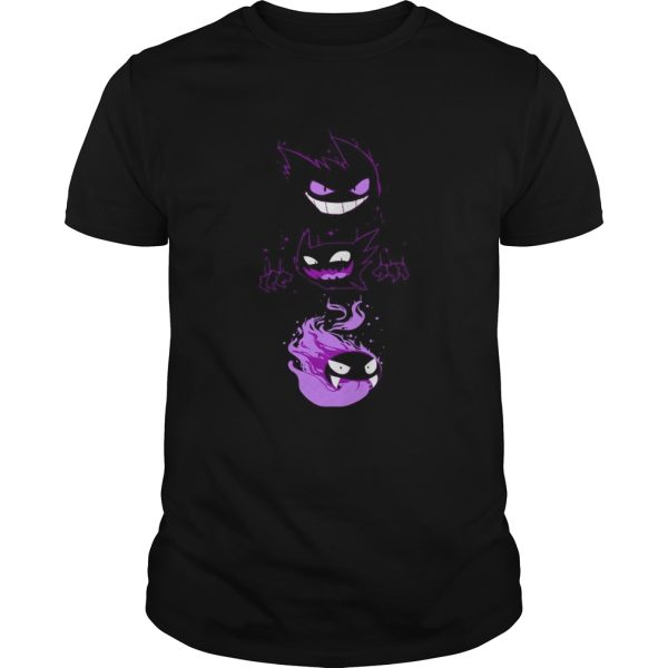 Gastly Evolution Pokemon Yellow Ver shirt