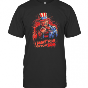 Halloween Freddy Krueger I Want You For Your Soul T-Shirt