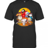 Halloween Horror Characters The Peanuts Moon T-Shirt