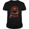 Halloween Pumpkin Firefighter Fireman Fire Poleax shirt