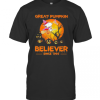 Halloween Snoopy And Woodstock Witch Great Pumpkin Believer Since 1966 Moon T-Shirt