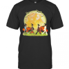 Halloween The Beatles Abbey Road Pumpkin Moon T-Shirt
