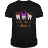 Halloween hocus pocus dental chillin like a villain shirt