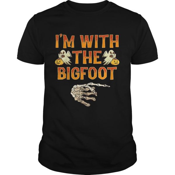 Halloween im with the bigfoot shirt