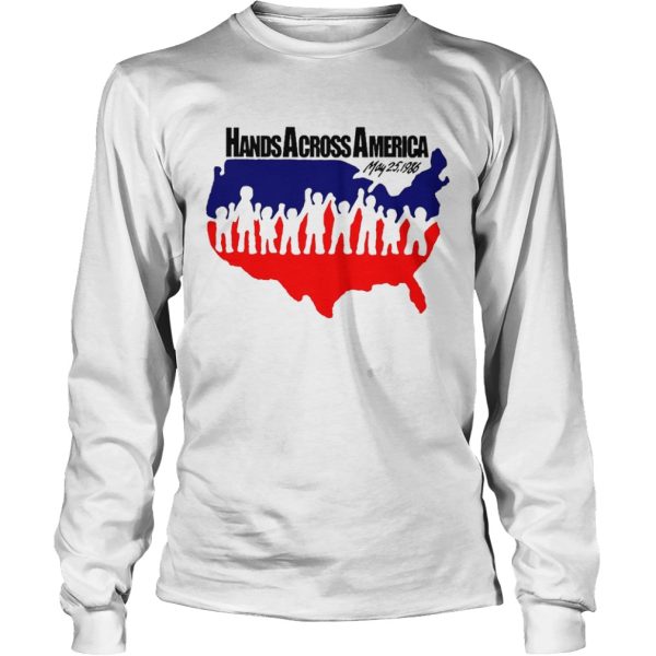 Hands across america may 25 1986 shirt