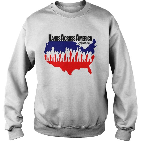 Hands across america may 25 1986 shirt