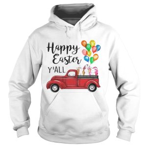 Happy Easter Y'all Bunny In Truck Easter Men Women T shirt 2