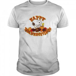 Happy Thanksgiving With Snoopy shirt