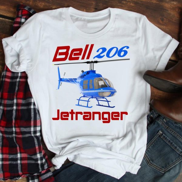 Helicopter Bell 206 Jetranger Shirt