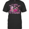 Horror Breast Cancer In October We Wear Pink Halloween T-Shirt